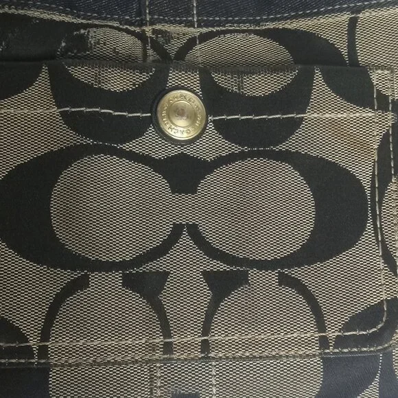 Vintage Coach Signature C Purse - Picture 8 of 12